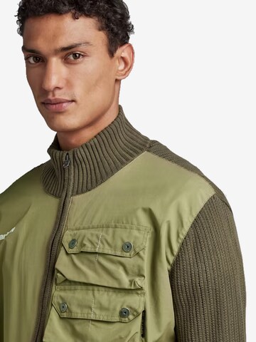 G-Star RAW Gebreid vest in Groen