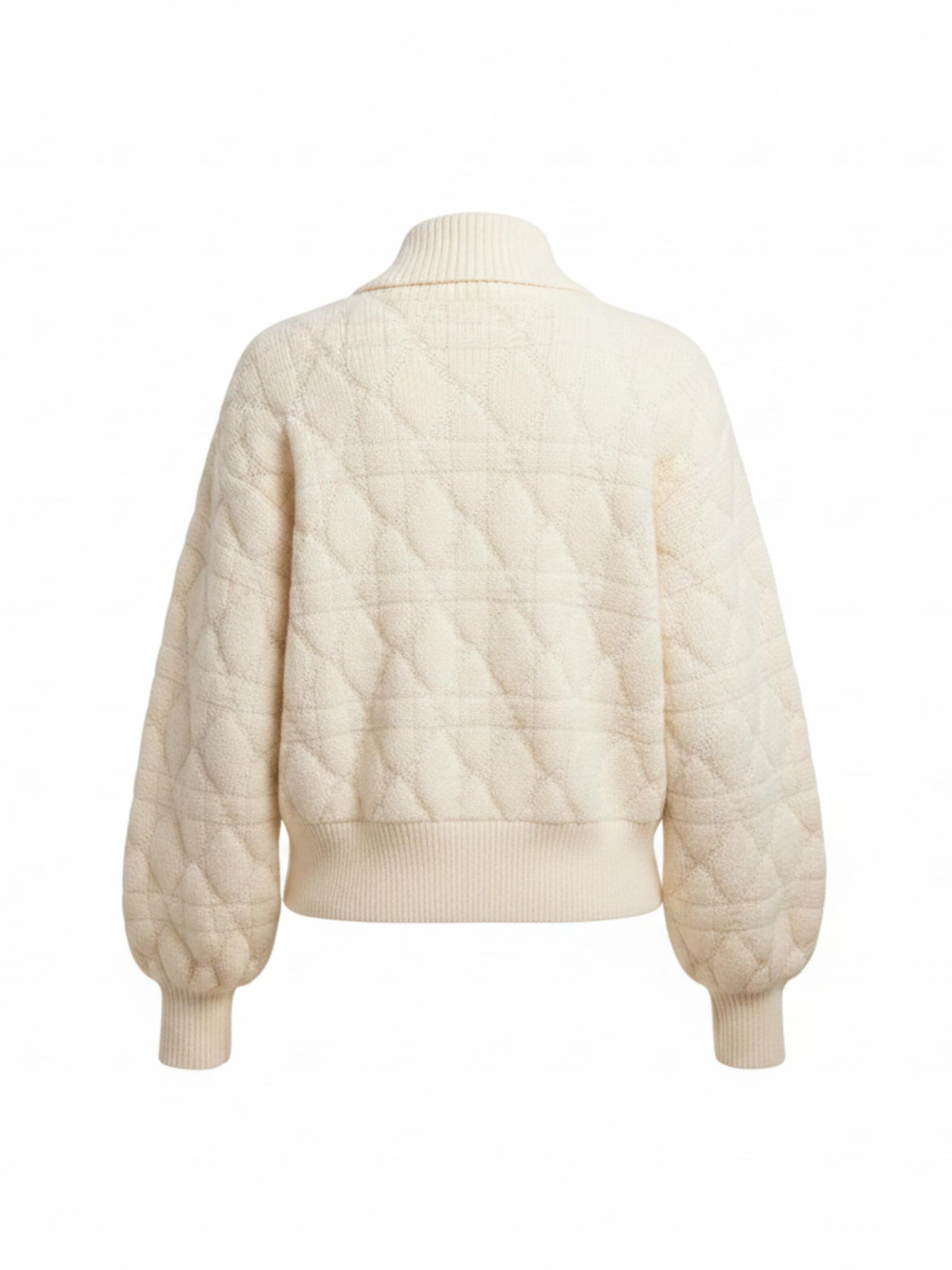 WEARABLE STORIES Sweater 'Bobbi' in Beige