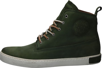 BLACKSTONE Sneaker high 'ICON' in Grün: Vorderseite