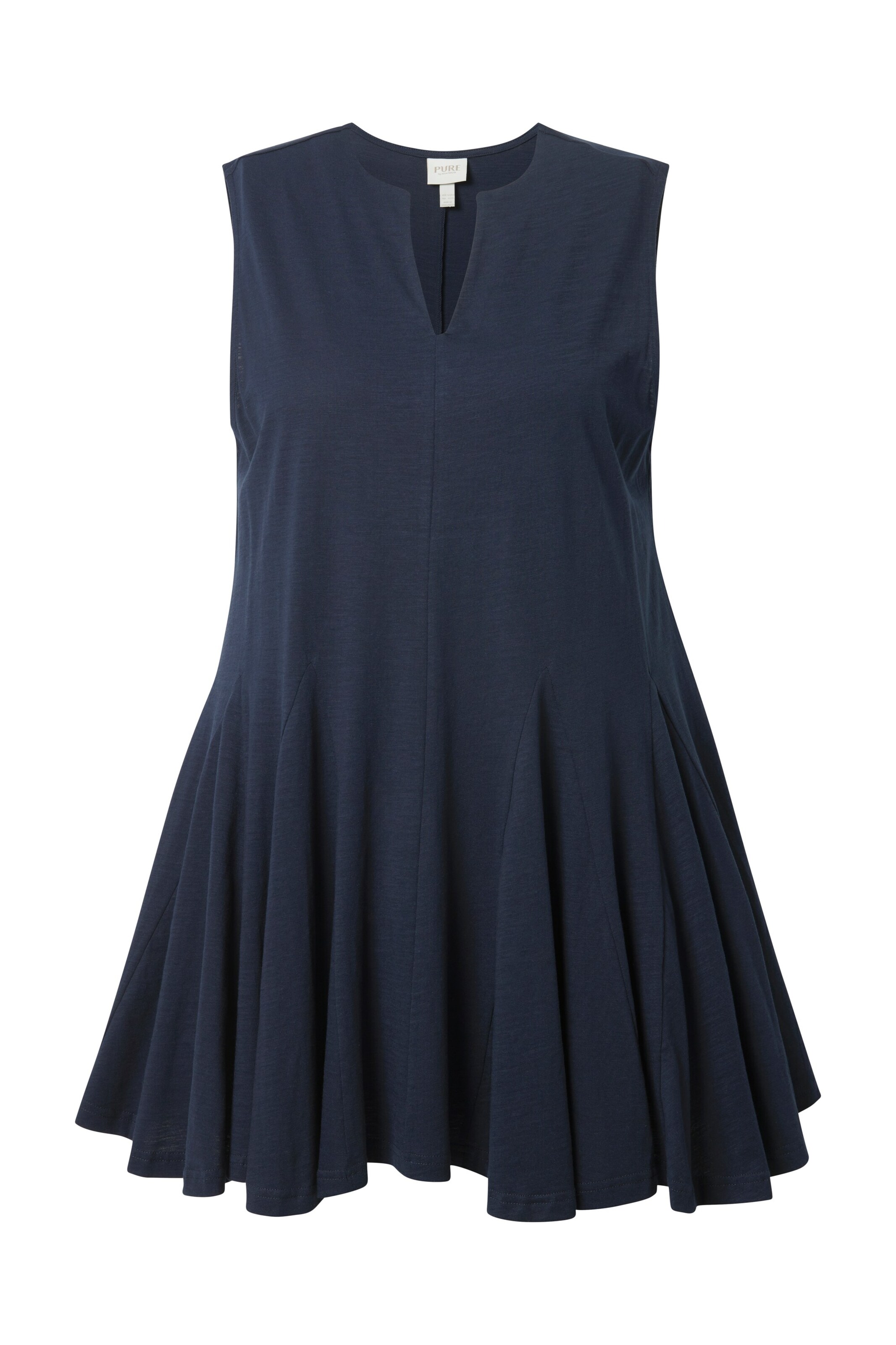 Ulla Popken Tunika in Blau: Vorderseite