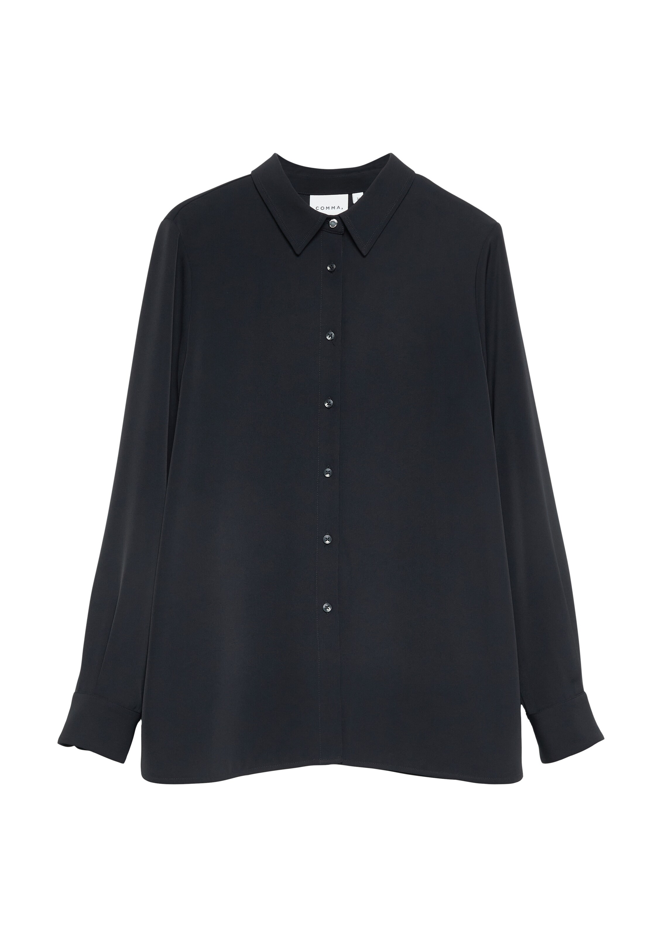 COMMA Blouse in Blauw: voorkant