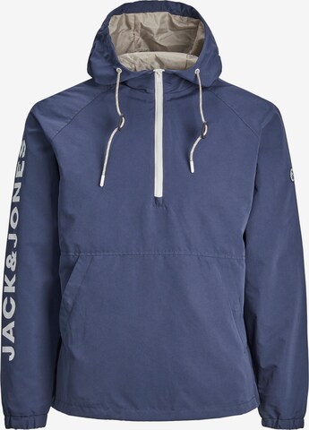 Veste mi-saison 'Luke' JACK & JONES en bleu : devant