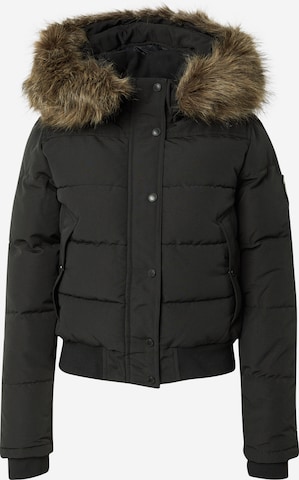 Giacca invernale 'Everest' di Superdry in nero: frontale