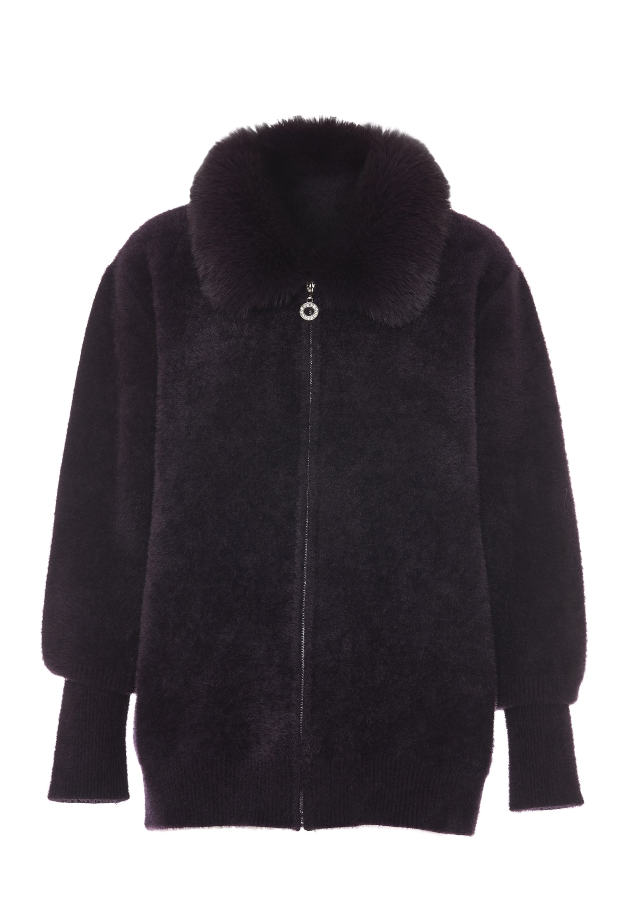 caneva Strickjacke in Lila: Vorderseite