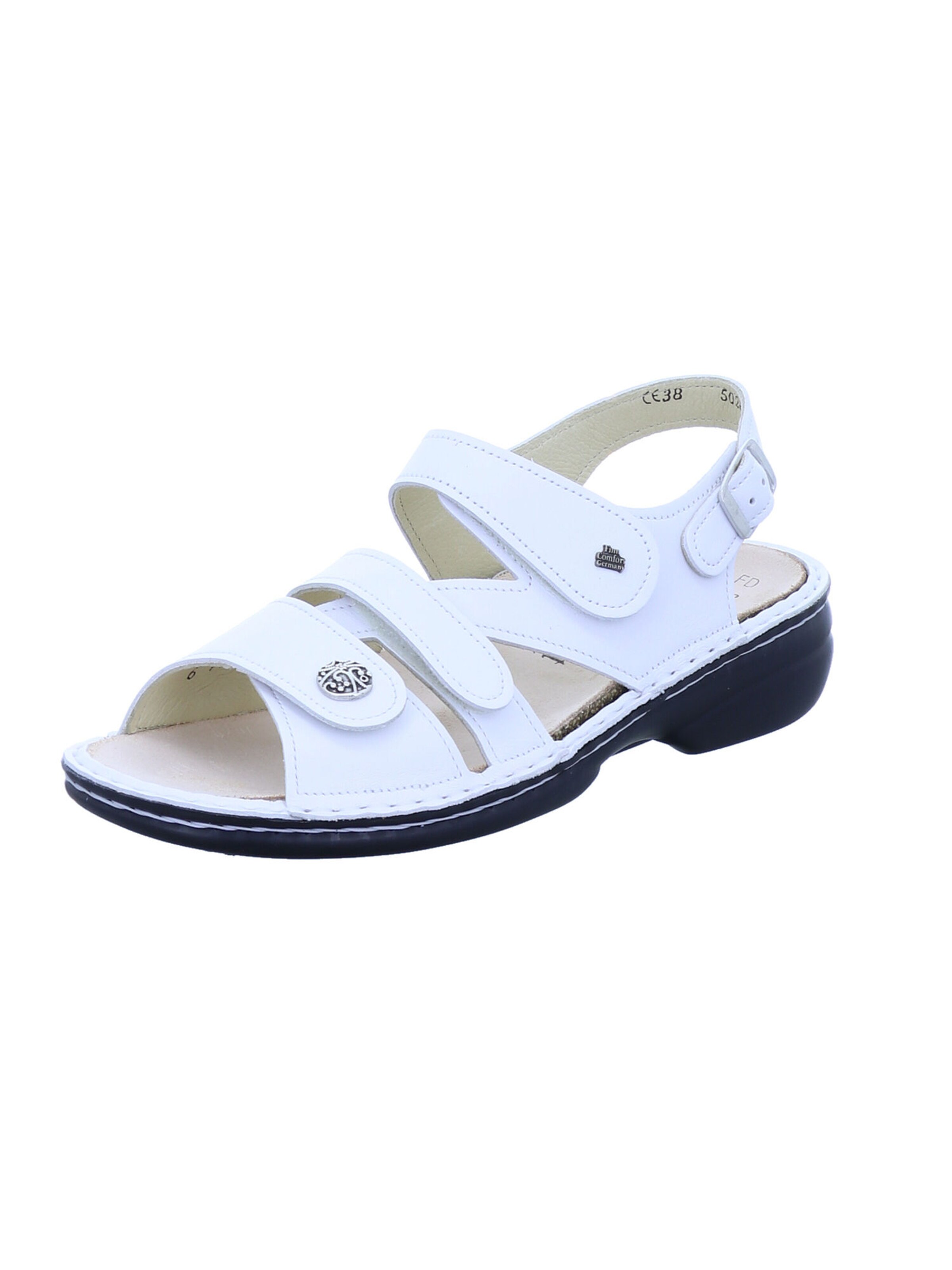 Finn Comfort Sandals 'Gomera' in White: front