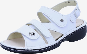 Finn Comfort Sandale 'Gomera' in Weiß: Vorderseite