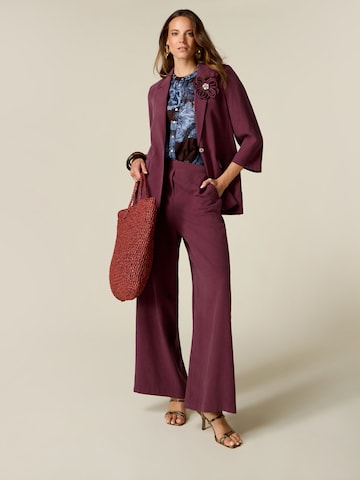 Baggy Pantalon oltre en rouge : devant