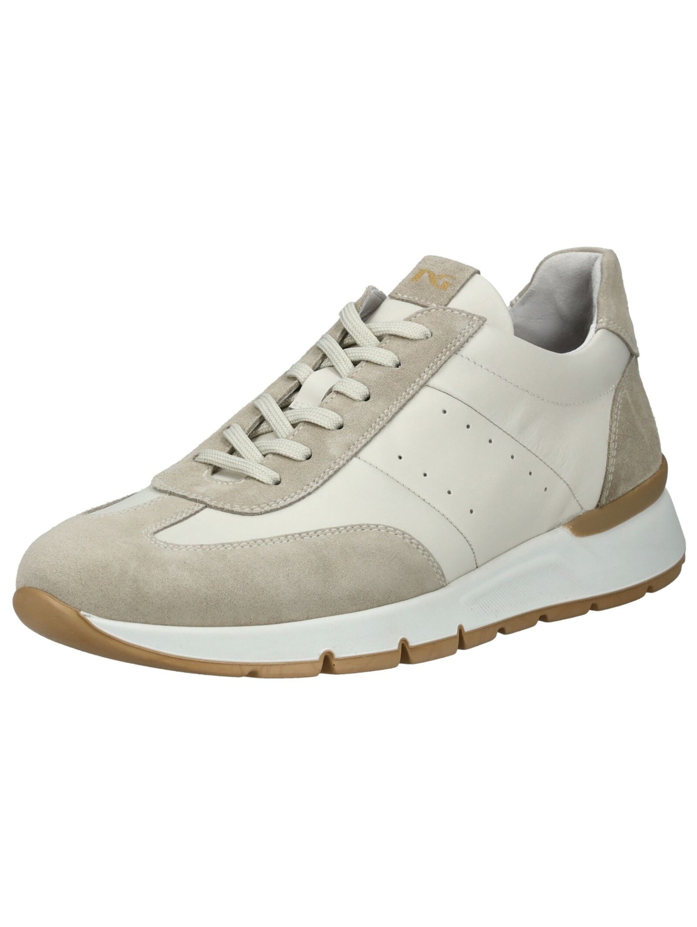 Sneaker bassa di Nero Giardini in grigio: frontale