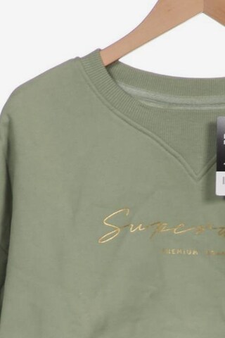 Superdry Sweatshirt & Zip-Up Hoodie in M in Green