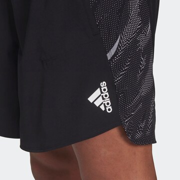 ADIDAS SPORTSWEAR Regular Workout Pants in Black