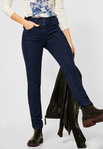 CECIL Slimfit Jeans in Blau