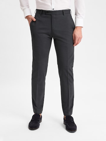 Finshley & Harding Regular Hose 'Mitch' in Grau: Vorderseite