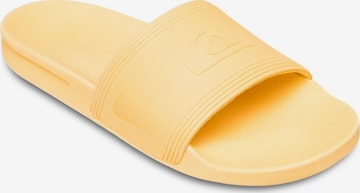 QUIKSILVER Pantolette 'Dockyard' in Gelb: Vorderseite