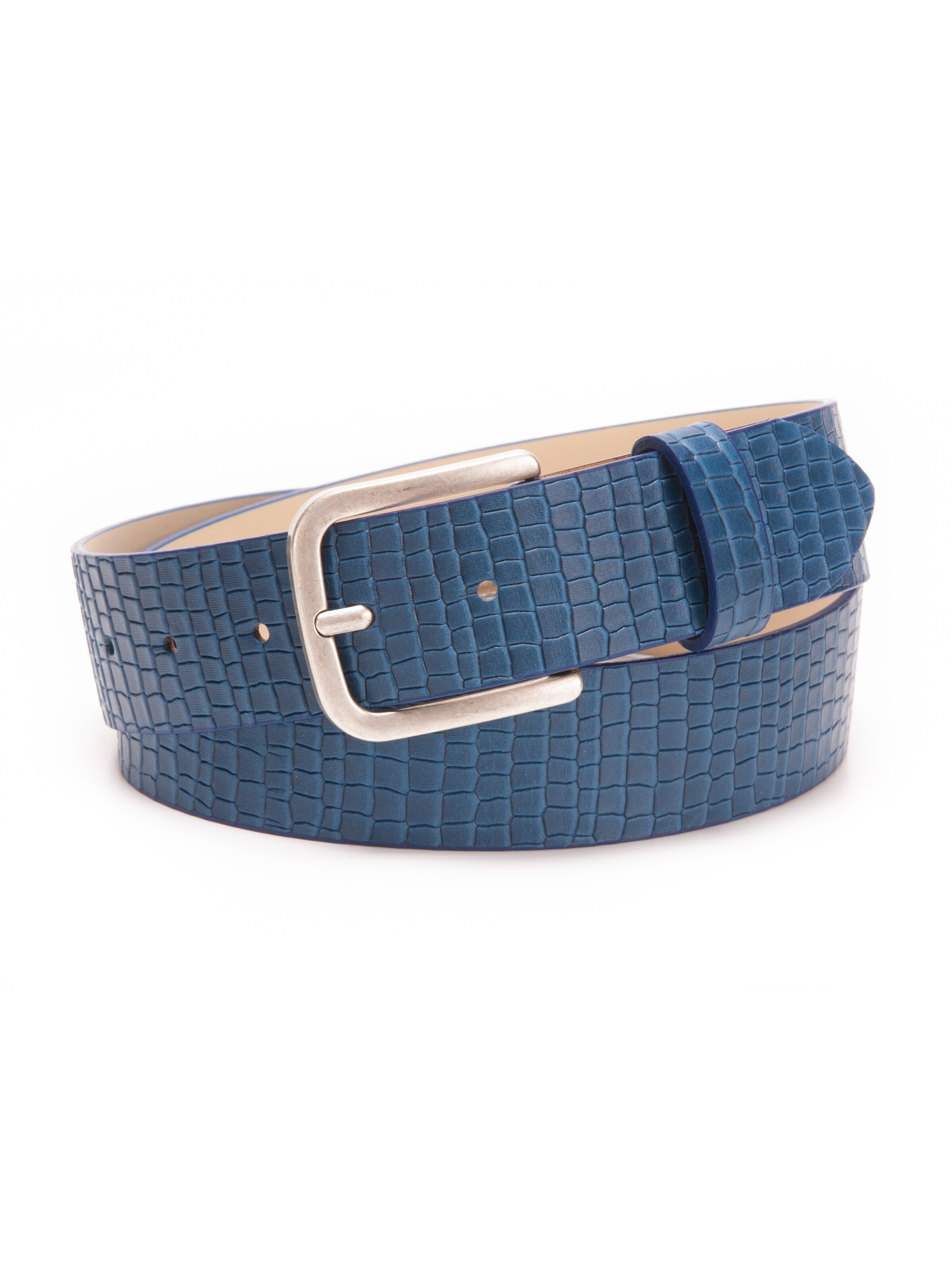 BA98 Riem in Blauw: voorkant