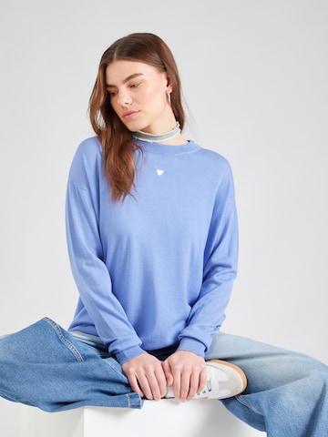 MAX&Co. Sweater 'DERRIK' in Blue: front