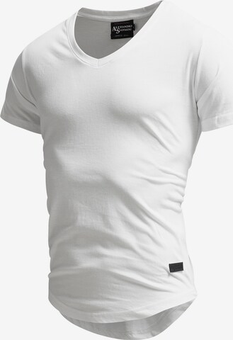 Alessandro Salvarini T-Shirt in Weiß