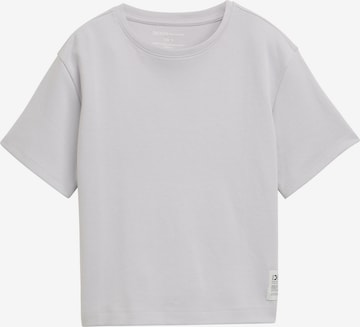 TOM TAILOR DENIM Majica | siva barva: sprednja stran