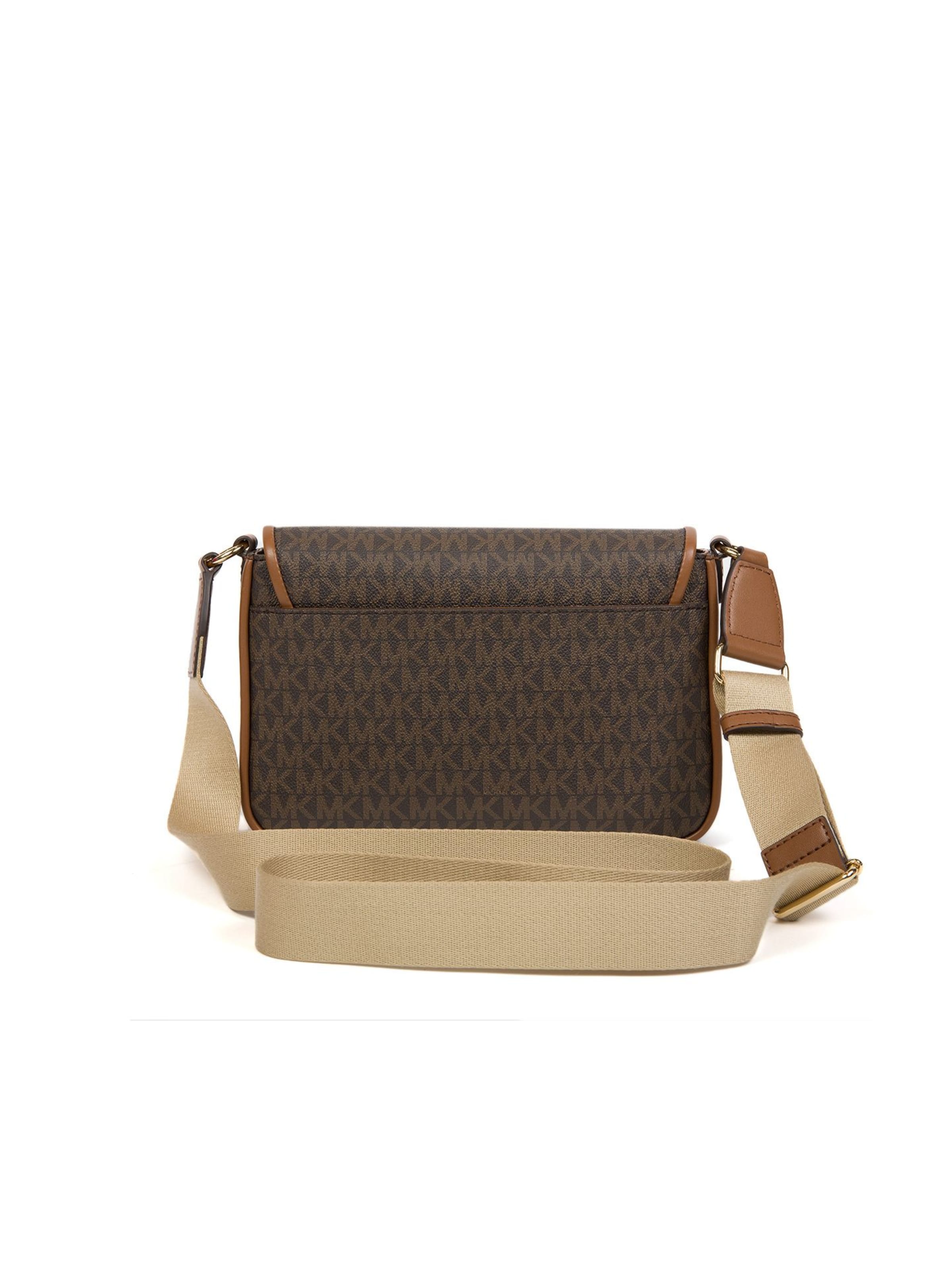 Michael Kors Umhängetasche 'Bradshaw Medium Pocket Messenger Bag'‌‌‌ in Braun