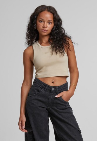 Pequs Top in Beige: Vorderseite