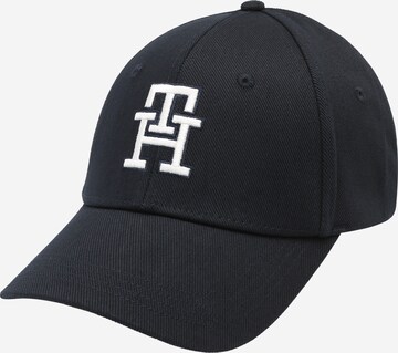 Casquette TOMMY HILFIGER en bleu : devant