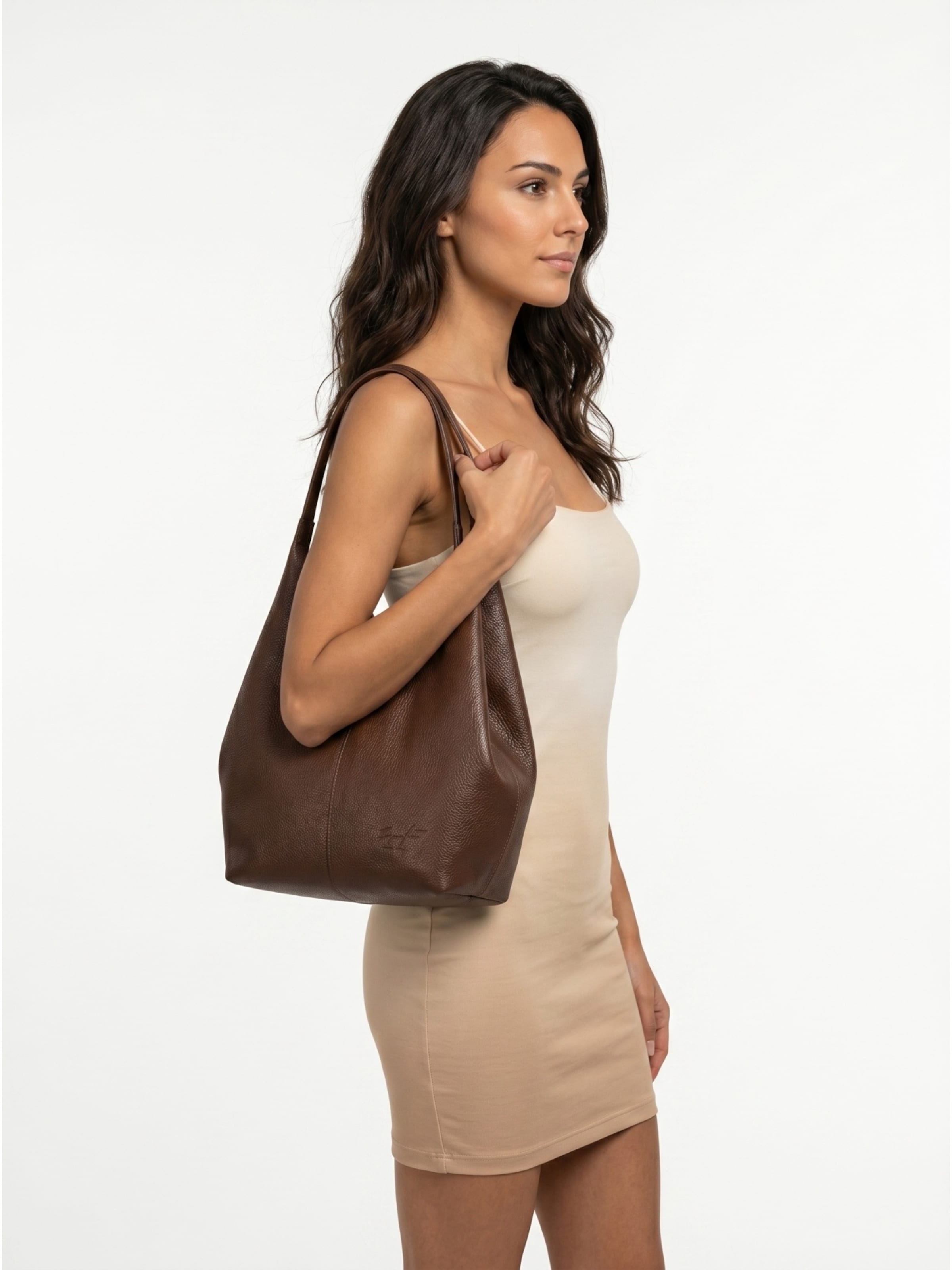 Samantha Look Shopper‌‌‌‌‌‌‌‌‌ in Braun: Vorderseite