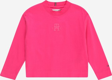 TOMMY HILFIGER Shirt 'Monogram' in Pink: front