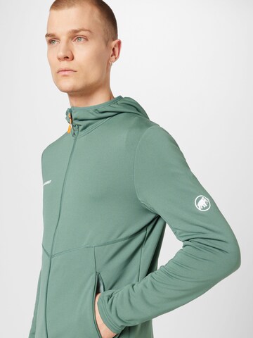 MAMMUT Athletic Fleece Jacket 'Aconcagua' in Green