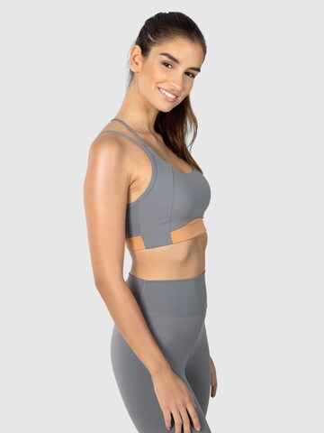 Bustier Soutien-gorge de sport 'Advanced Vickie' Smilodox en gris