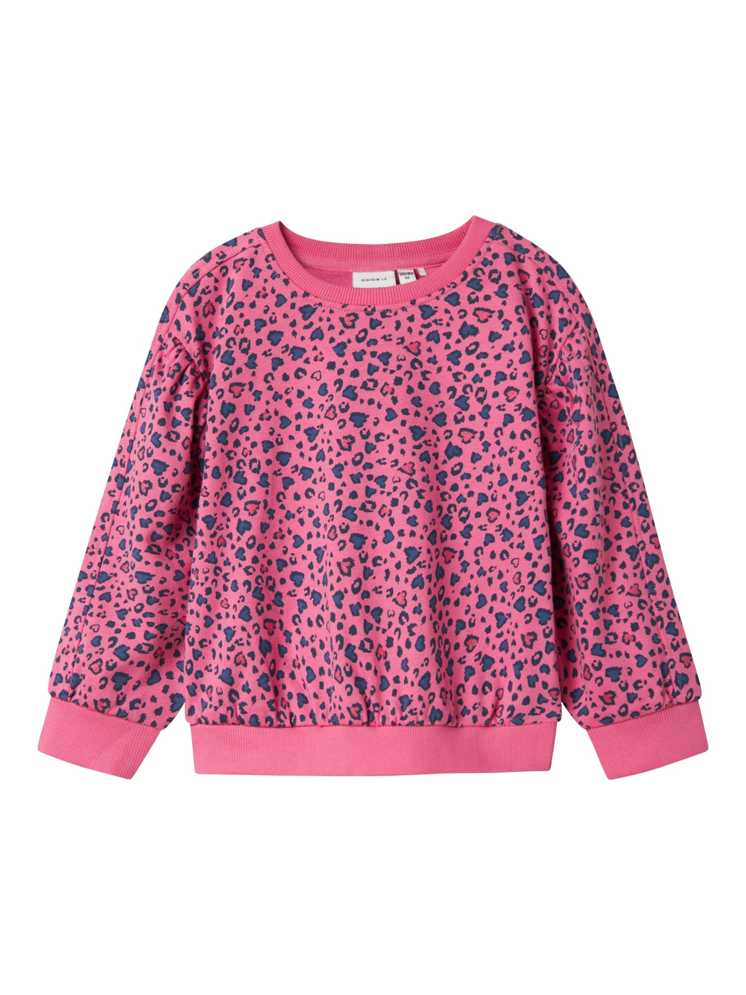 NAME IT Sweatshirt 'NMFNULA' in Pink: front