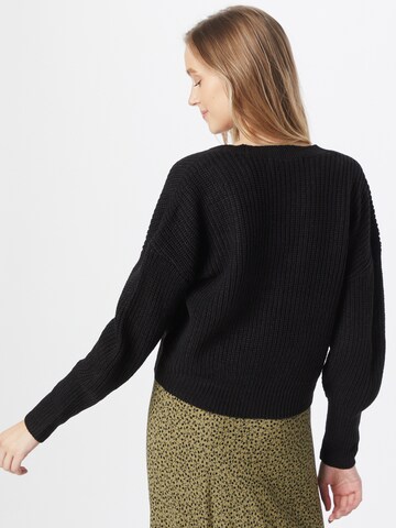 VERO MODA Pletena jopa 'Lea' | črna barva