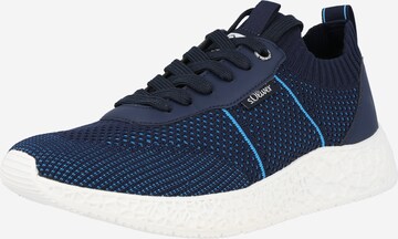 s.Oliver Sneakers laag in Blauw: voorkant