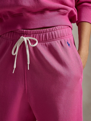 Polo Ralph Lauren Tapered Παντελόνι σε ροζ