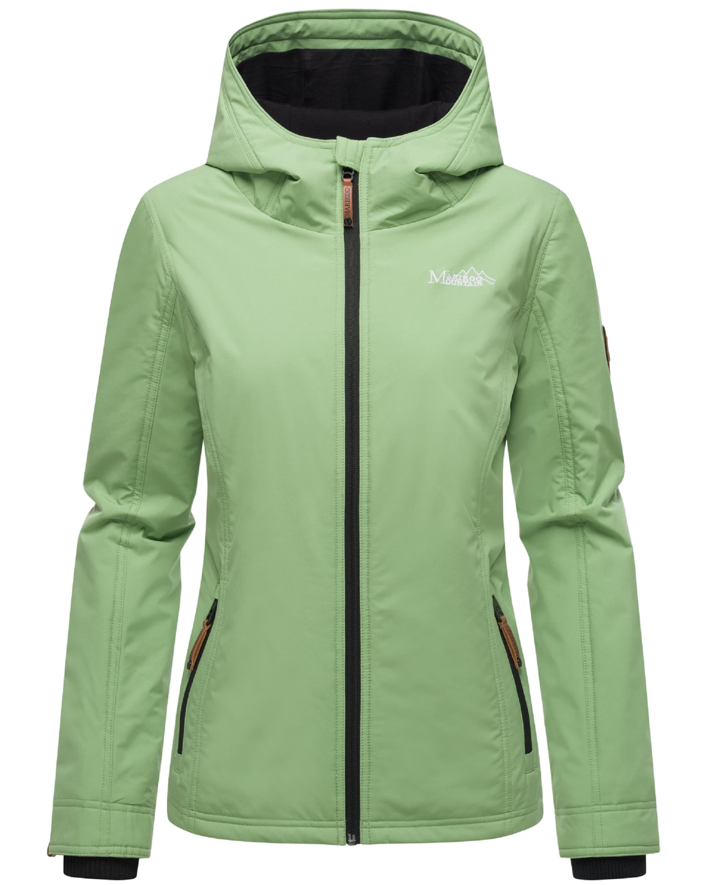 MARIKOO Övergångsjacka 'Brombeere' i grön