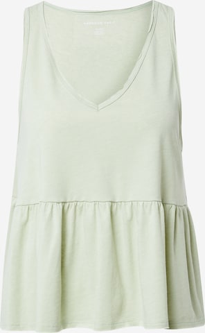 American Eagle Top in Groen: voorkant