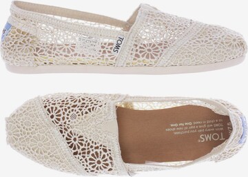 TOMS Halbschuh 38 in Beige: predná strana