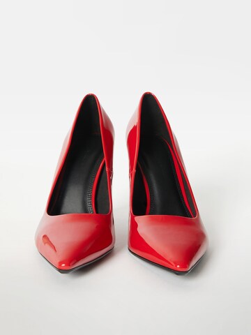 Escarpins Bershka en rouge