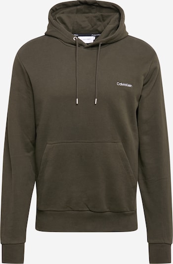 Calvin Klein Sweat-shirt en kaki, Vue avec produit