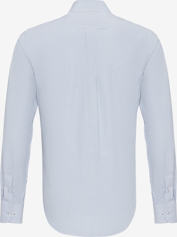 DENIM CULTURE Regular fit Overhemd 'DEXTER' in Blauw