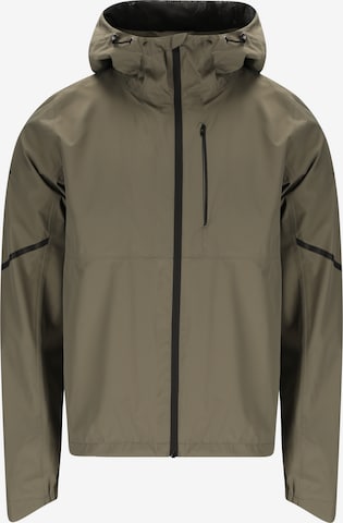 ENDURANCE Weatherproof jacket 'Seren' in Green: front