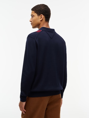 TOMMY HILFIGER Pullover in Blau