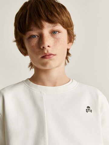 ScalpersSweater majica 'Company' - bijela boja
