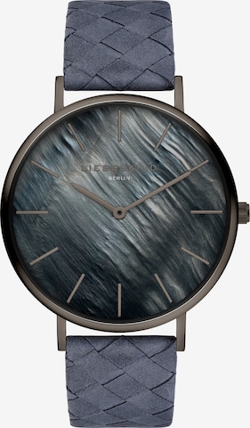 Liebeskind Berlin Analoog horloge in Blauw: voorkant