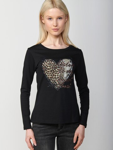 KOROSHI Póló - fekete: elől