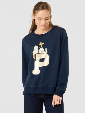 Sweat-shirt CODELLO en bleu : devant
