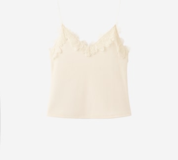 MANGO Overdel 'ROMA' i beige: forside