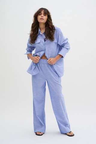 My Essential Wardrobe Bluse 'Skye' i blå