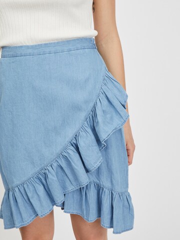 VILA Skirt 'Fanzi' in Blue