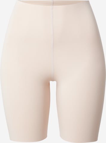 Pantalon modelant NATURANA en beige : devant