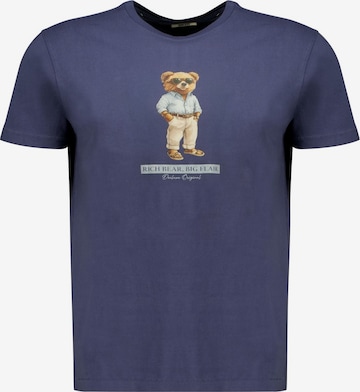 T-Shirt 'Richbear' Deeluxe en bleu : devant