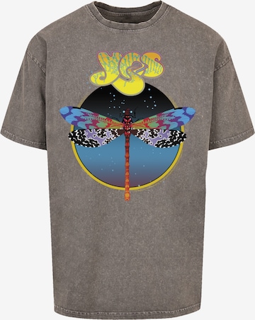 T-Shirt 'Yes Dragonfly Tour V1' F4NT4STIC en gris : devant